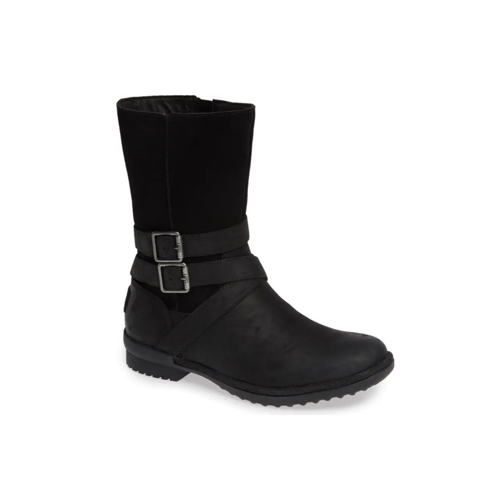 UGG Lorna Waterproof Bootie Black